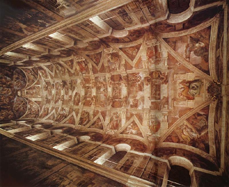 The Ceiling of the Sistine Chapel, Michelangelo Buonarroti